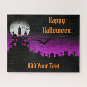 Happy Halloween Bat Puzzle