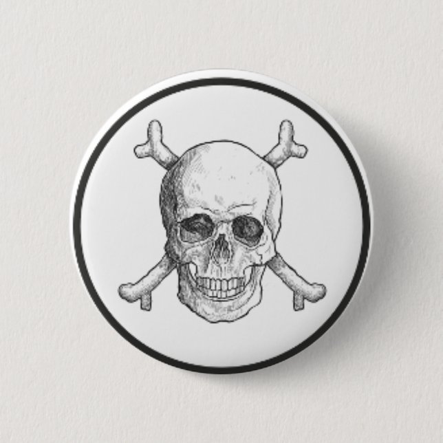 Happy Halloween Beängstigend Cat Button (Vorderseite)