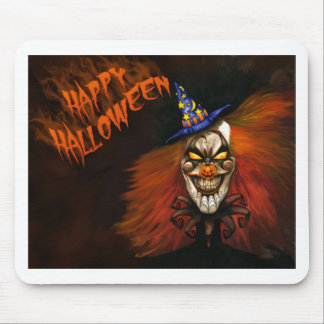 Happy Halloween Beängstigend Clown Mousepad