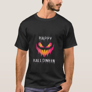 Happy Halloween Beängstigend Lächeln T - Shirt