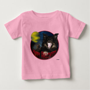 Happy Halloween Beängstigend Wolf Baby T-shirt