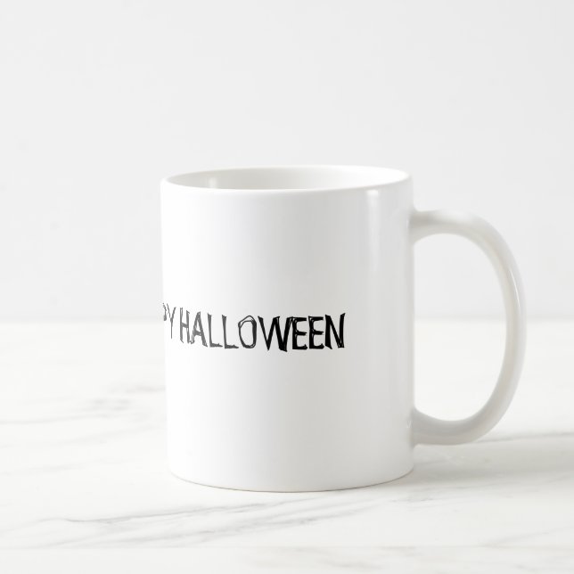 Happy Halloween Beängstigende Pumpkin-Tasse Kaffeetasse (Rechts)