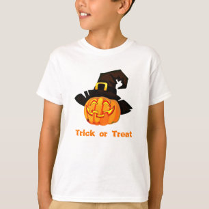 Happy Halloween Beängstigender Pumpkin Trick oder  T-Shirt