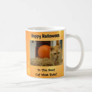 Happy Halloween Best Cat Mama Ever Pet Foto Kaffeetasse