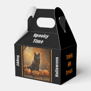 Happy Halloween Black Cat Collection Geschenkschachtel