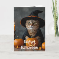 Happy Halloween Black Cat