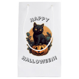 Happy Halloween Black Cat Kleine Geschenktüte