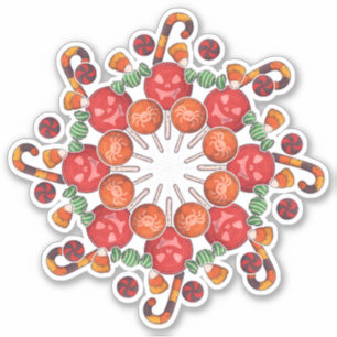 Happy Halloween   Bonbons Aufkleber