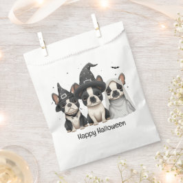 Happy Halloween Boston Terrier Dogs Geschenktütchen