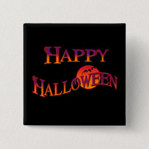 Happy Halloween Button