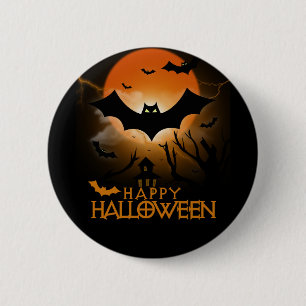 Happy Halloween Button