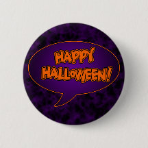 Happy Halloween Button