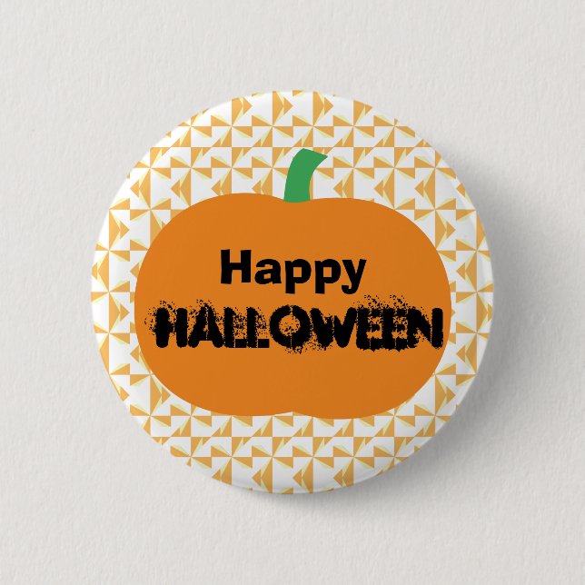 Happy Halloween Button (Vorderseite)