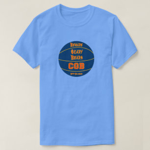 Happy Halloween California Basketball Logo T-Shirt