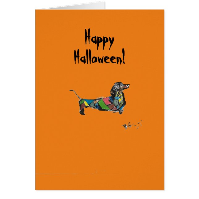 Happy Halloween Card (Vorne)
