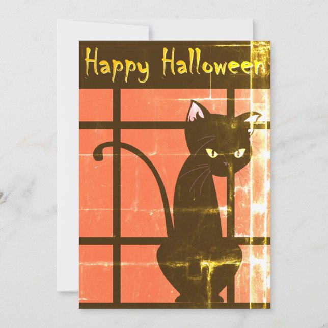 Happy Halloween Card Feiertagskarte (Vorderseite)