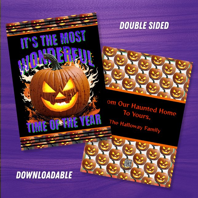 Happy Halloween Card Feiertagskarte (Von Creator hochgeladen)