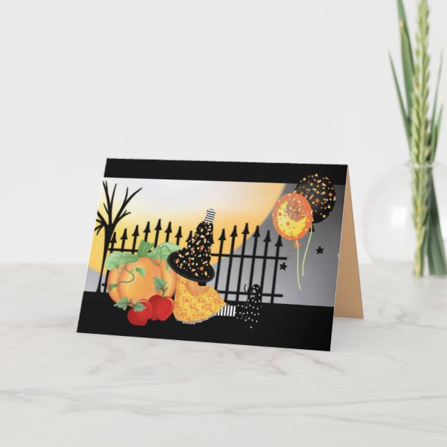 Happy Halloween Cards Karte (Vorderseite)