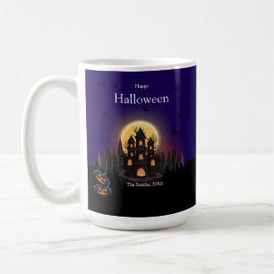 Happy Halloween Castle Kaffeetasse