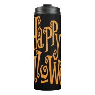 HAPPY HALLOWEEN CAT THERMOSBECHER