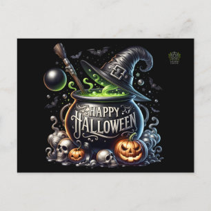 Happy Halloween Cauldron Einladung