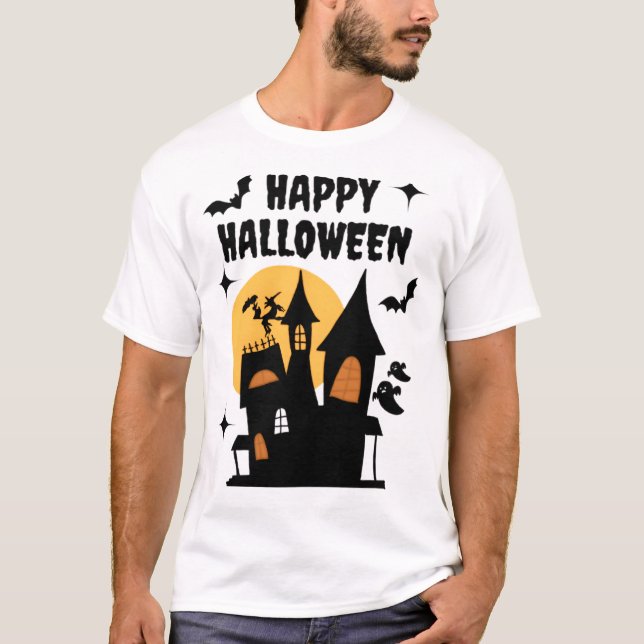 Happy Halloween | Classic Halloween T-Shirt (Vorderseite)