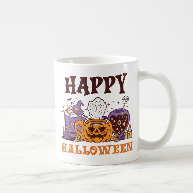 Happy Halloween Coffee Brew Kaffeetasse (Rechts)