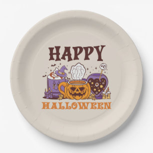 Happy Halloween Coffee Brew Pappteller