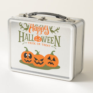 Happy Halloween - Cool Halloween Metall Brotdose
