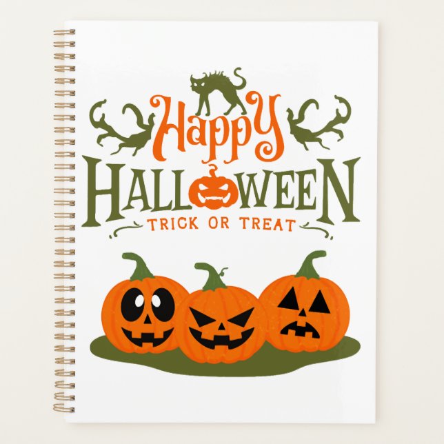 Happy Halloween - Cool Halloween Planer (Vorderseite)