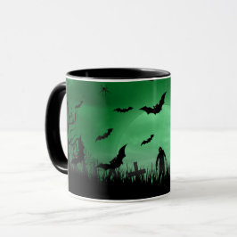 Happy Halloween Creepy Zombie Night Tasse | unheim