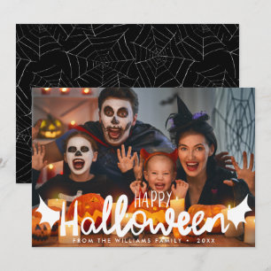 Happy Halloween Custom Foto Halloween Karte