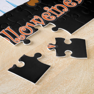 Happy Halloween Dackel Puzzle