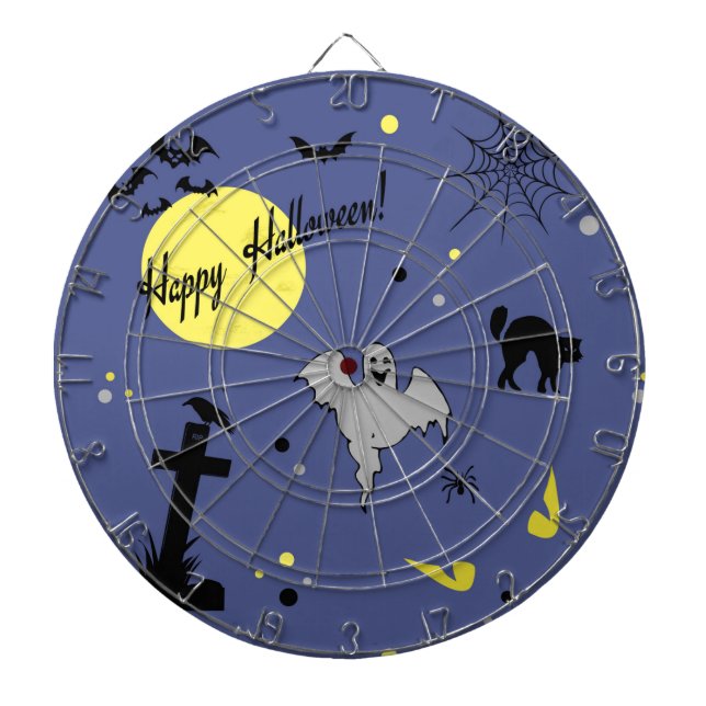Happy Halloween Dartscheibe (vorne)