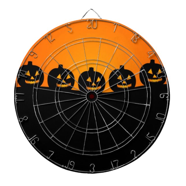 Happy Halloween Dartscheibe (vorne)