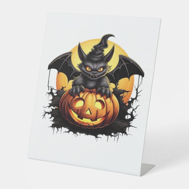 Happy Halloween Day - Funny Halloween Classic T-Sh Sockelschild (Vorderseite)