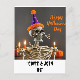 "Happy Halloween Day" Postkarte