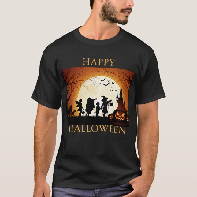 Happy Halloween Day T-Shirt (Vorderseite)