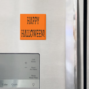Happy Halloween Deadworld Text Magnet