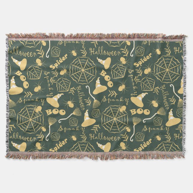 Happy Halloween Decke (Vorderseite)