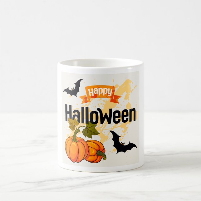 Happy Halloween Design Kaffeetasse (Von Creator hochgeladen)