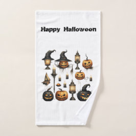 Happy Halloween Designs Handtuch
