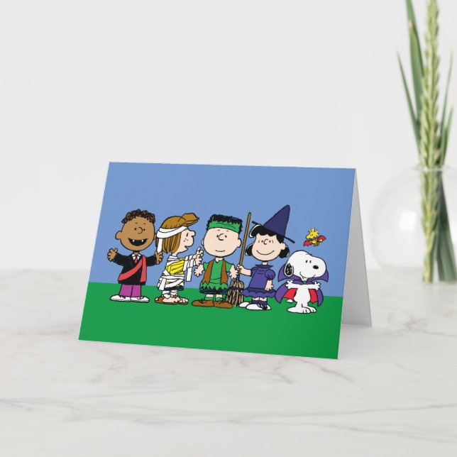 Happy Halloween | Die Boo-Crew Feiertagskarte (Vorderseite)