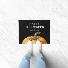 Happy Halloween Doormat mit großem Kürbis Fußmatte
