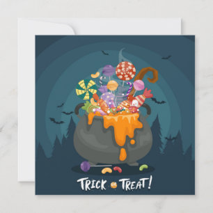 Happy Halloween Feiertagskarte