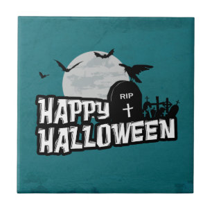 Happy Halloween Fliese
