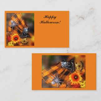 HAPPY HALLOWEEN - FLORIST CARD BEGLEITKARTE