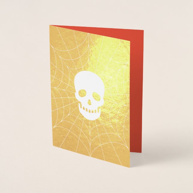 Happy Halloween Foil Card Folienkarte (Vorderseite)
