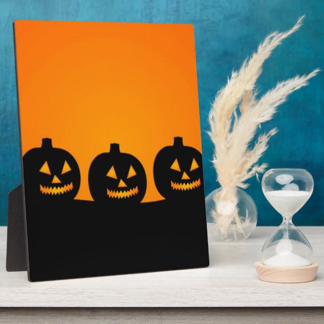 Happy Halloween Fotoplatte (Seite)