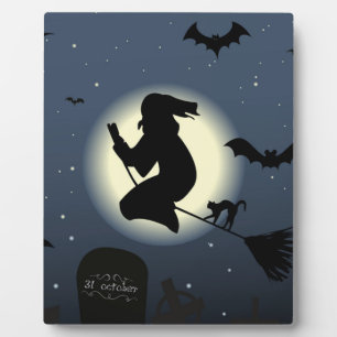 "HAPPY HALLOWEEN" FOTOPLATTE
